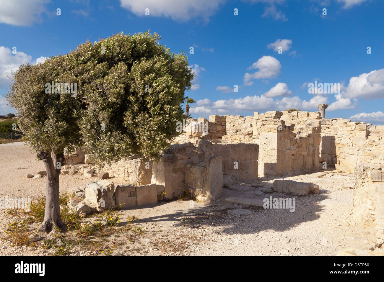 Cipro - Kourion sito archeologico Foto Stock