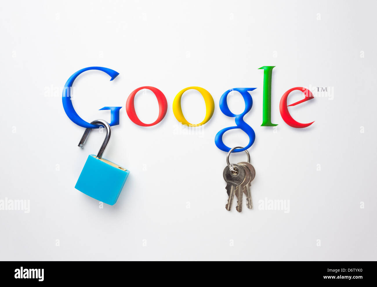 Google e la protezione dei dati Foto Stock