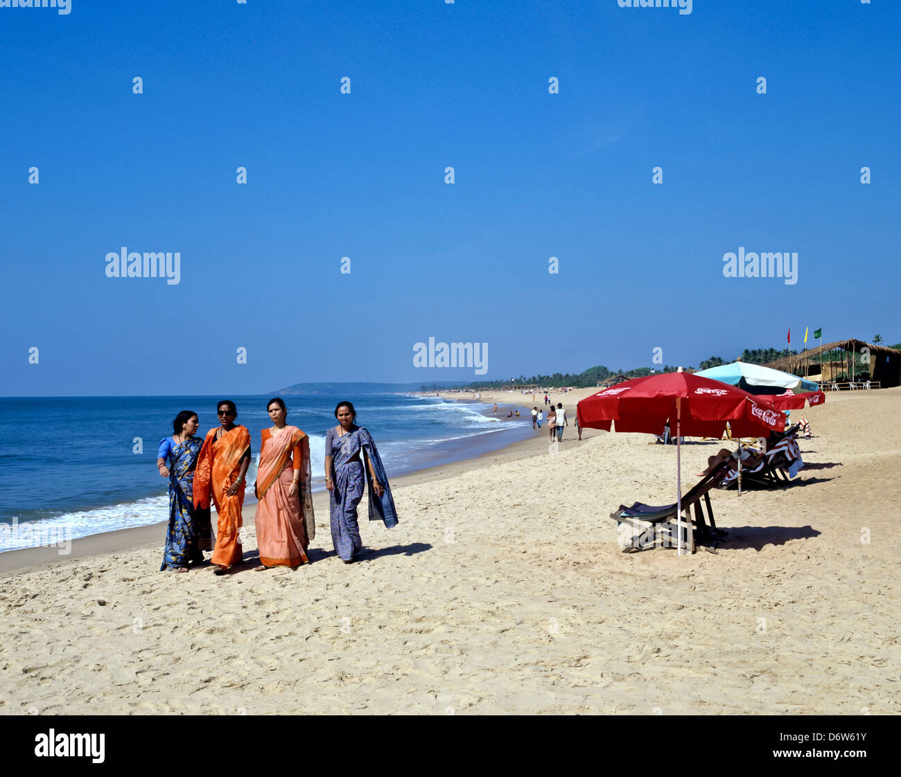 8422. Fort Aguada Beach, Goa, India Foto Stock