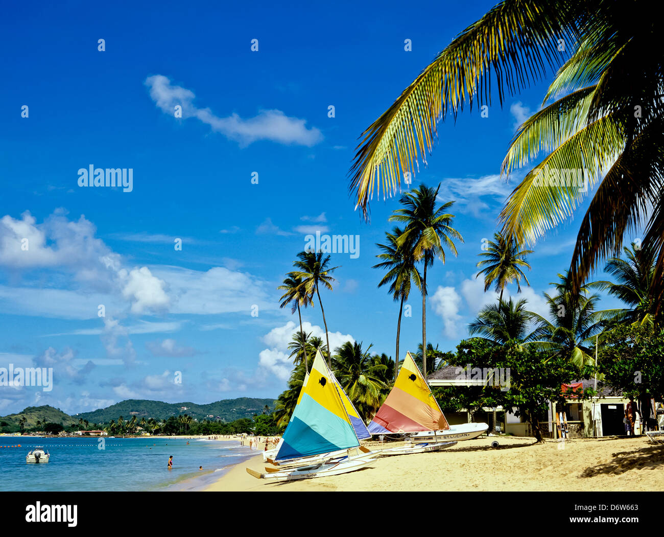 8426. Grand Anse, Grenada, Caraibi, West Indies Foto Stock