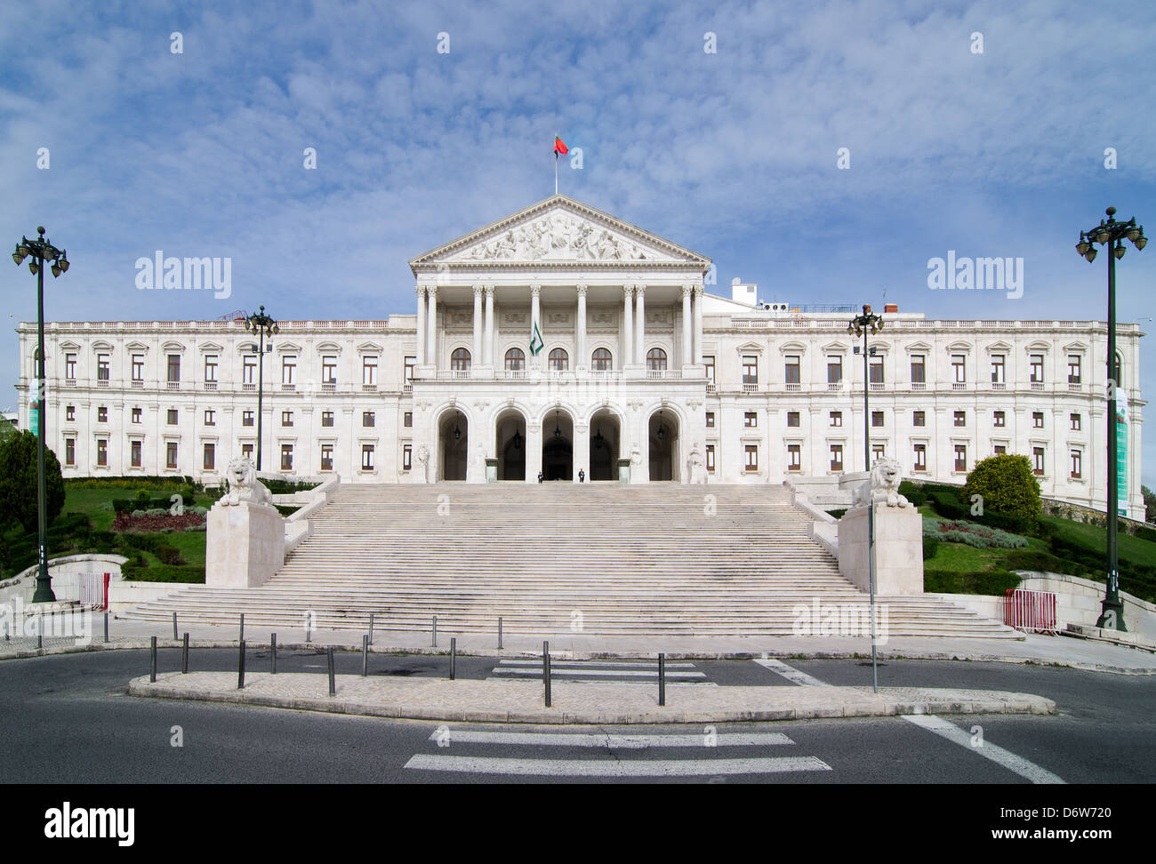 L'Assemblea della Repubblica è il Portogallo il parlamento. Lisbona Foto Stock