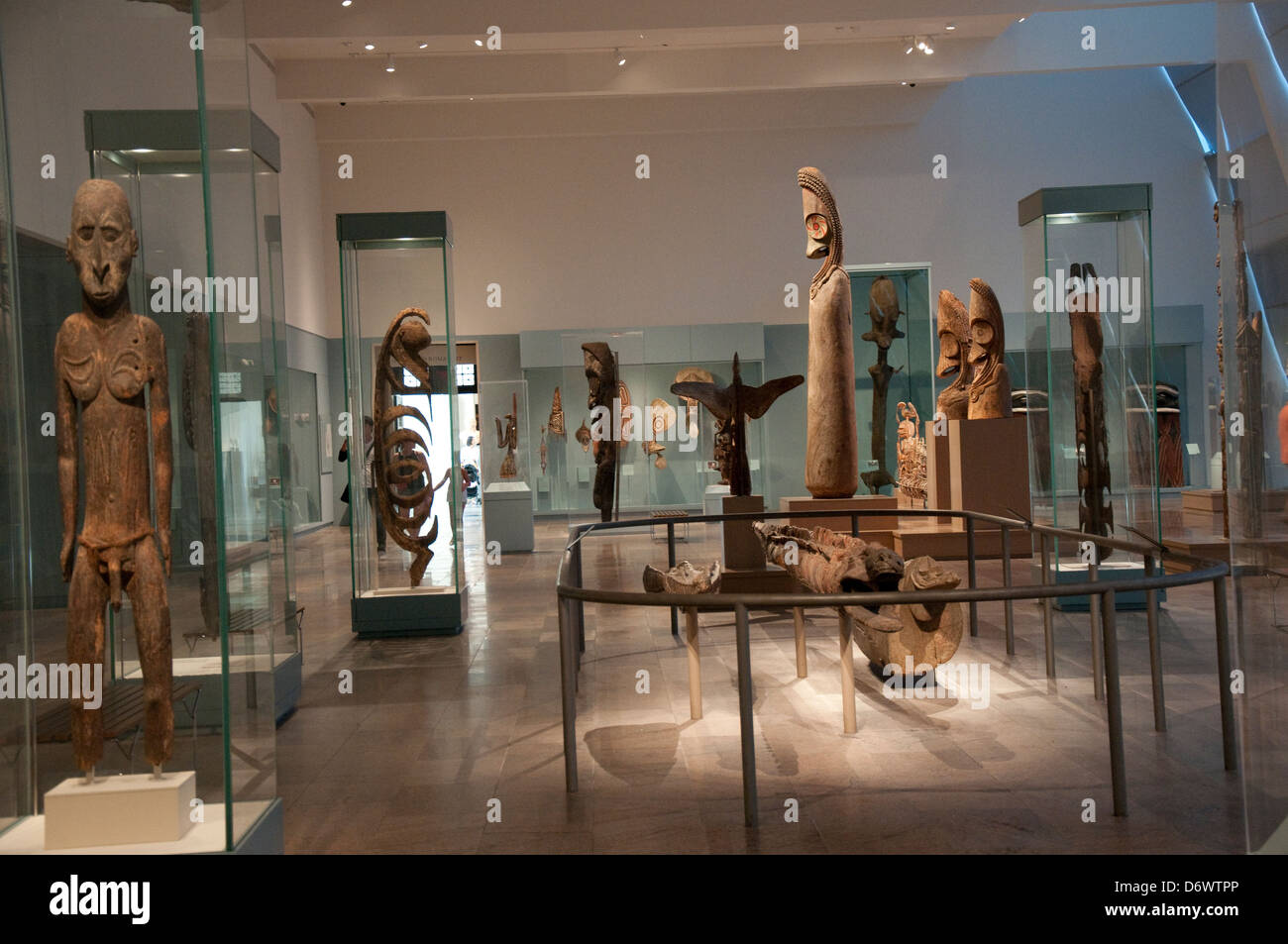 Le arti di Africa, Oceania e delle Americhe gallery nel Metropolitan Museum of Art, (met) New York City USA Foto Stock