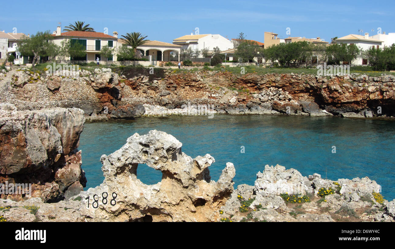 A nord est di Maiorca maiorca cala millor spagna area Europa Foto Stock