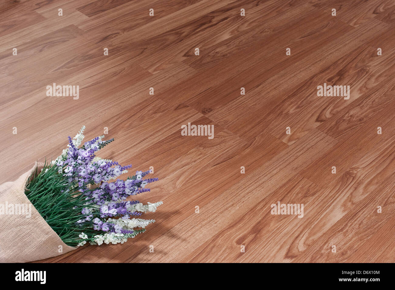 La texture del pavimento in legno con spazio vuoto per inserire testo o foto su di esso Foto Stock