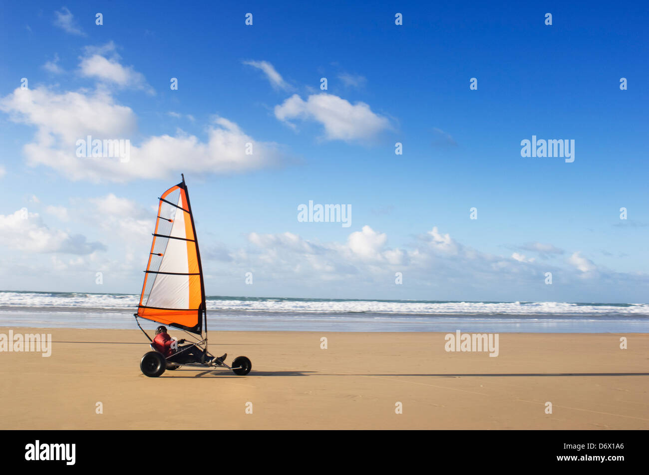 Yacht di sabbia - Giovanni Gollop Foto Stock