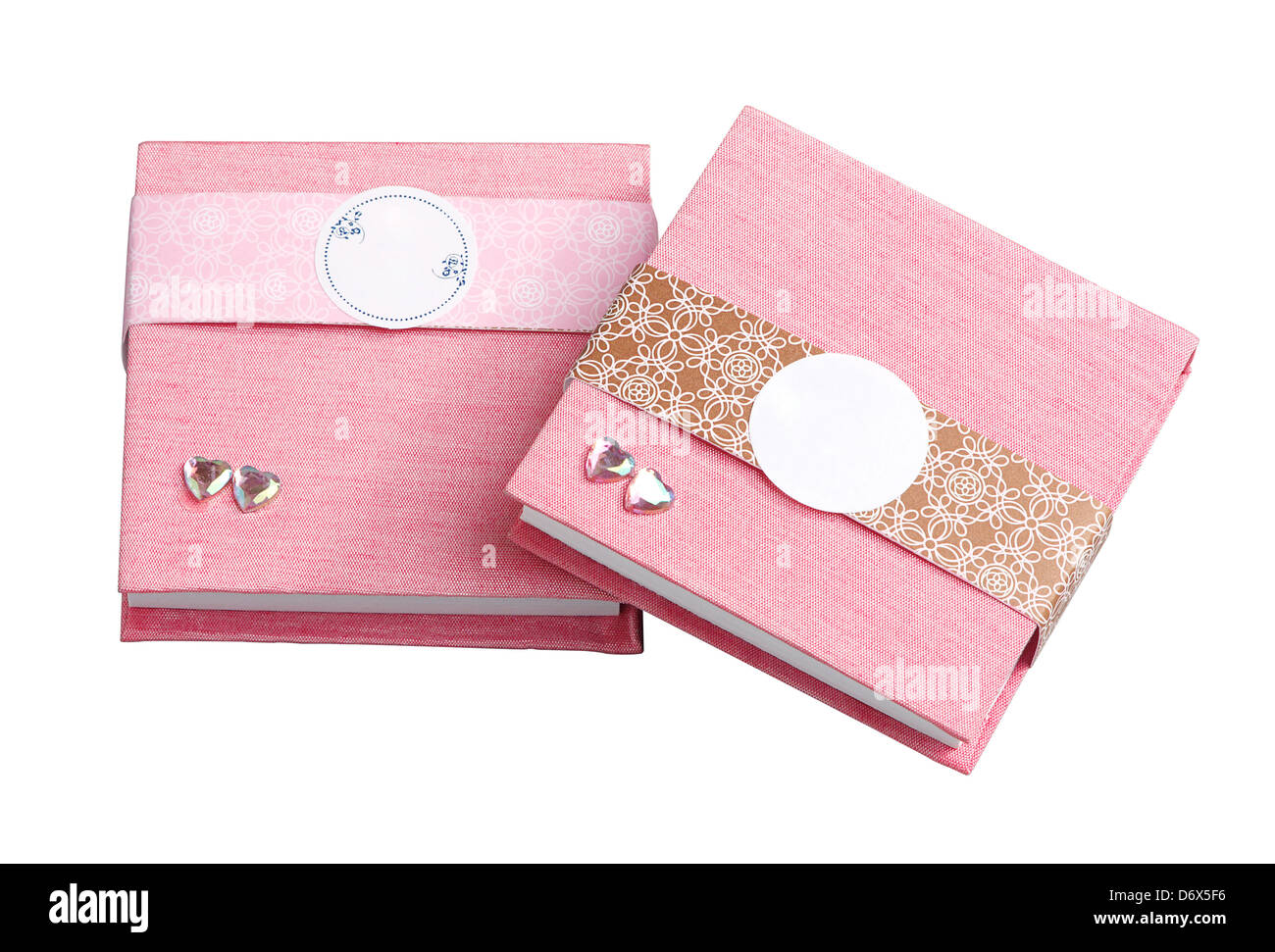 Un simpatico saluto libri di seta con uno spazio vuoto per il tuo testo o testo Foto Stock