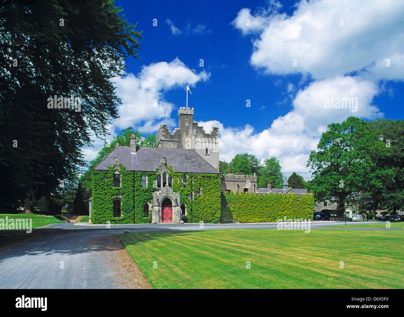 Barretstown casa in Irlanda, la casa del Barretstown pista, i figli della carità sostenuta da Paul Newman Foto Stock