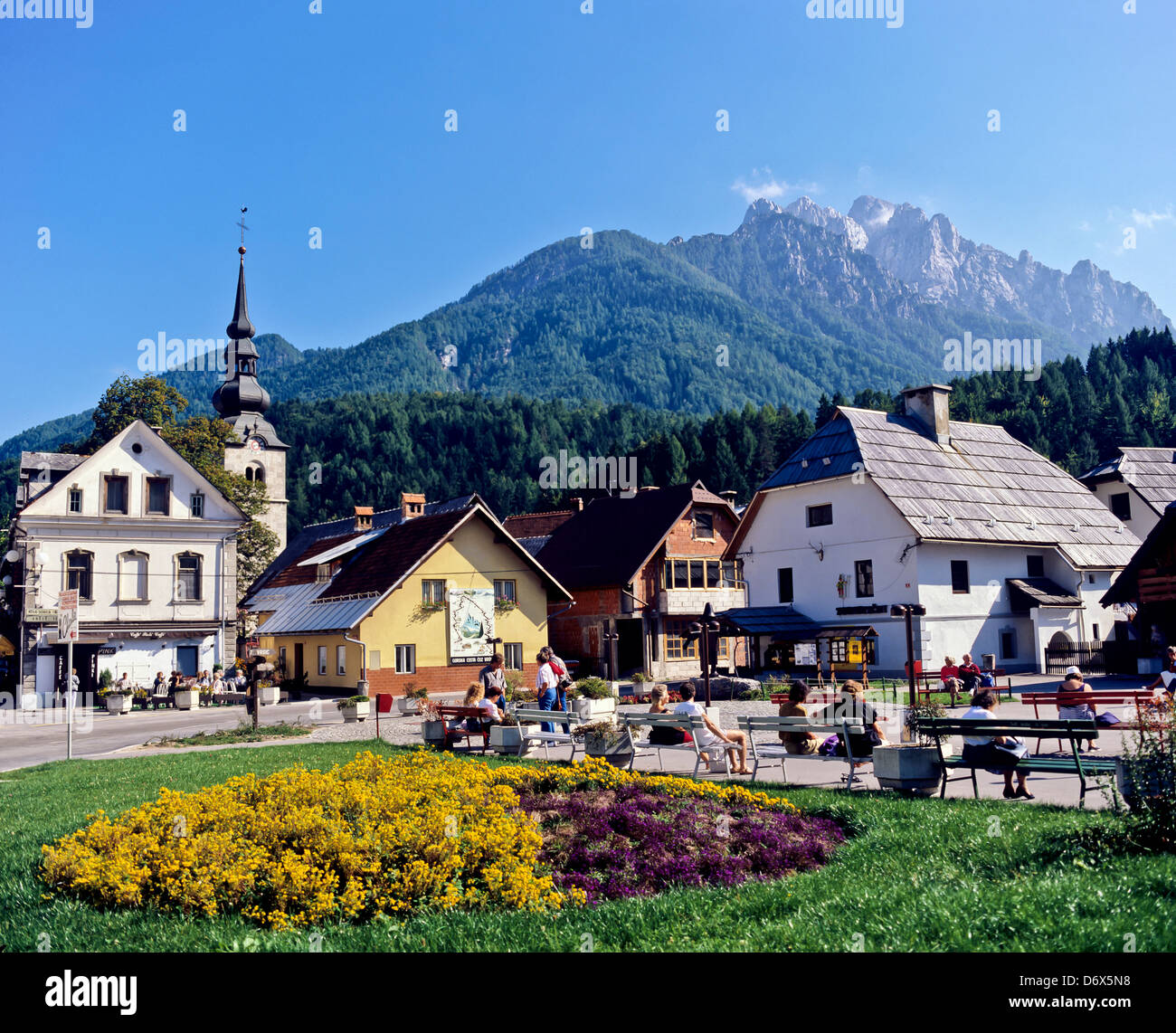 8568. Kranskja Gora, Slovenia, Europa Foto Stock