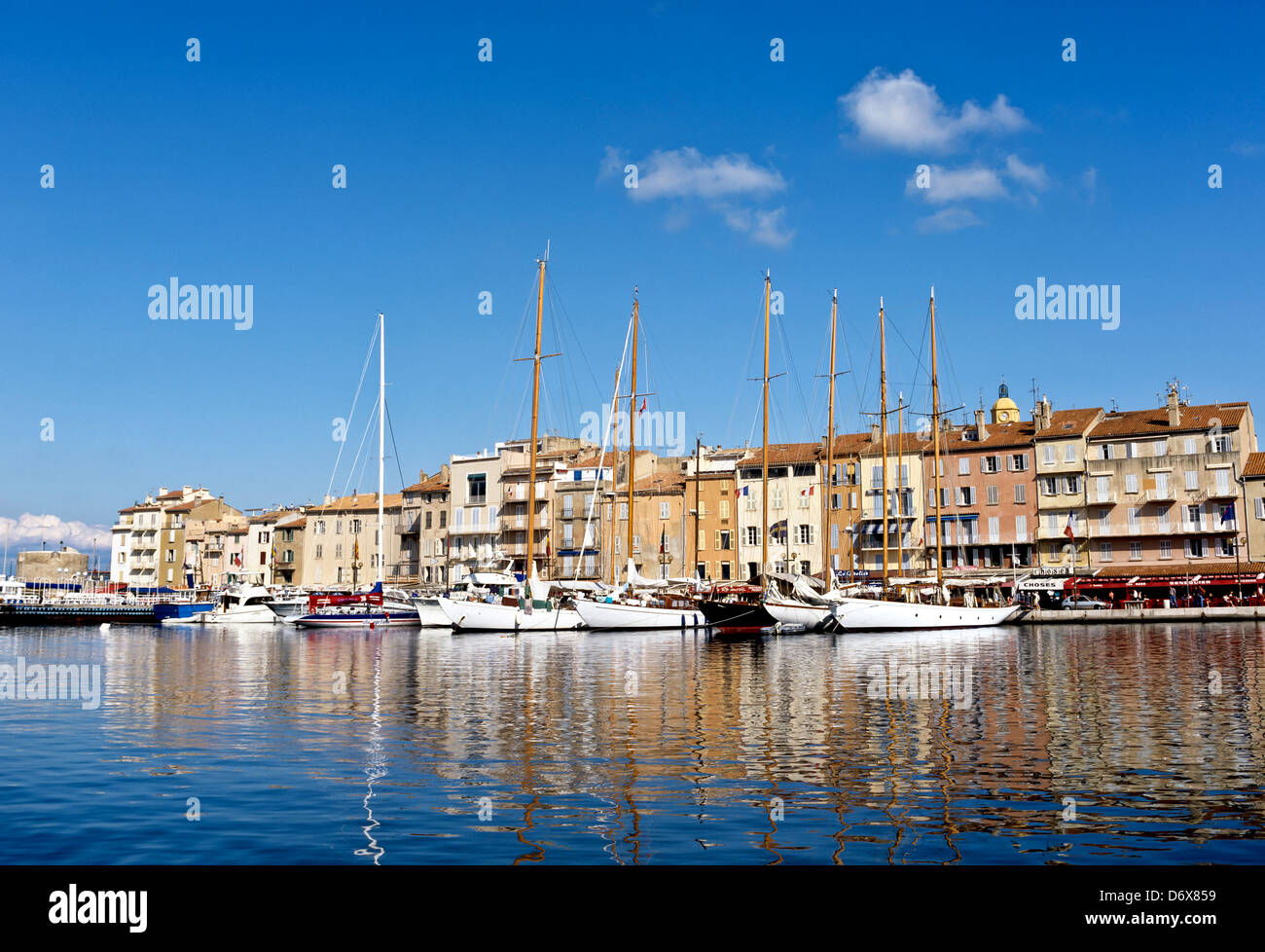 8614. St Tropez, Cote d'Azur, in Francia, in Europa Foto Stock