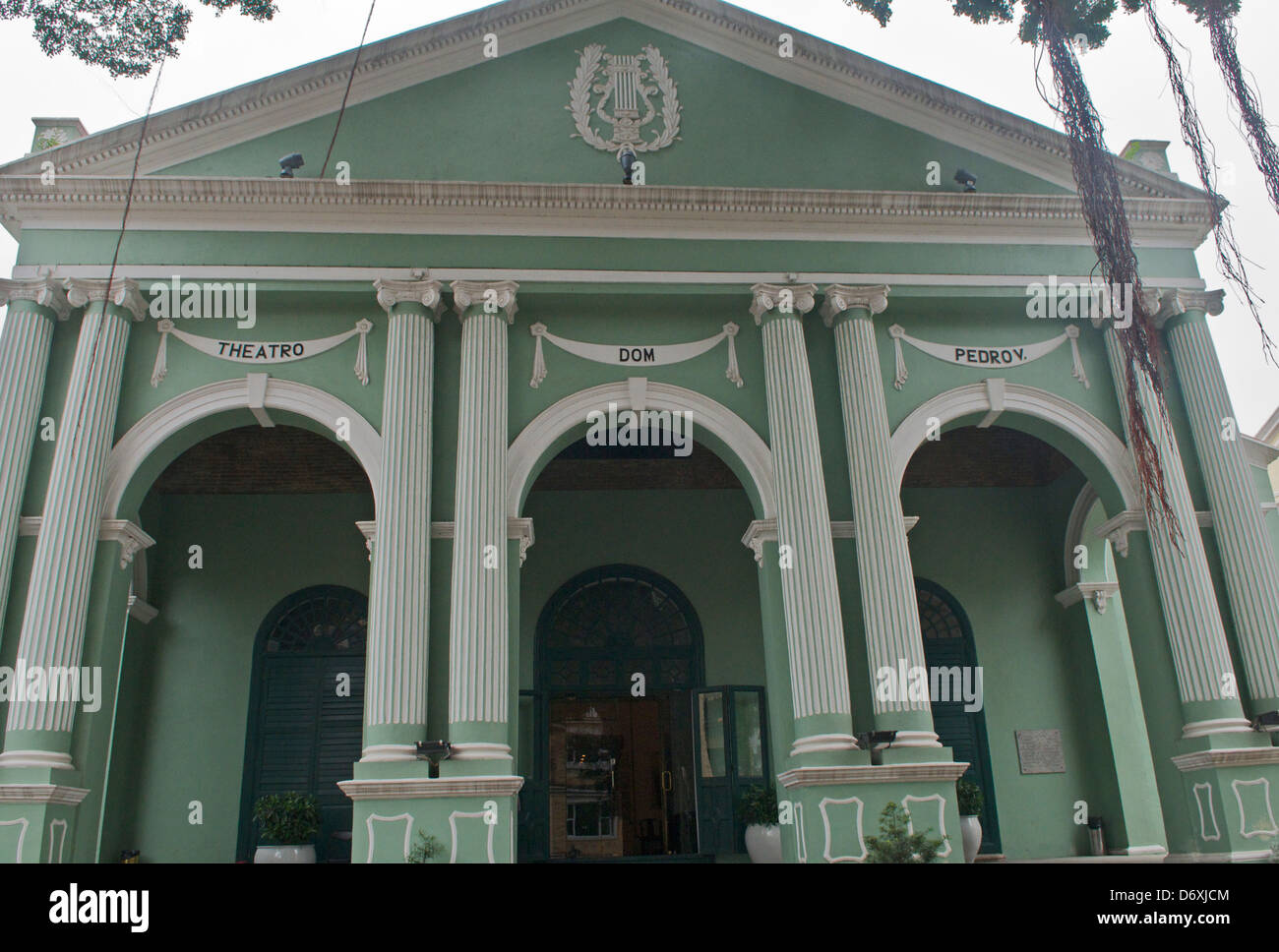 Dom Pedro V Theatro Macau Foto Stock