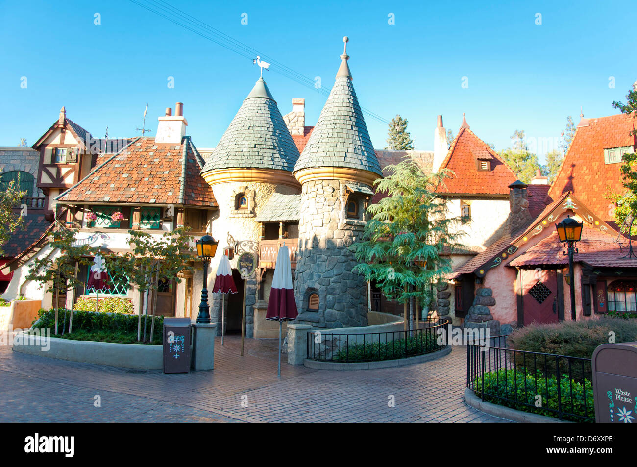 Disneyland Amusement Park, Anaheim, California USA Foto Stock