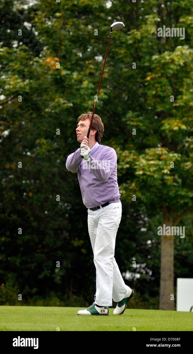 Ken Doherty 2011 Marie Keating Foundation carità golf giornata presso l'Hotel di Kildare Kildare, Irlanda - 29.08.11 Foto Stock