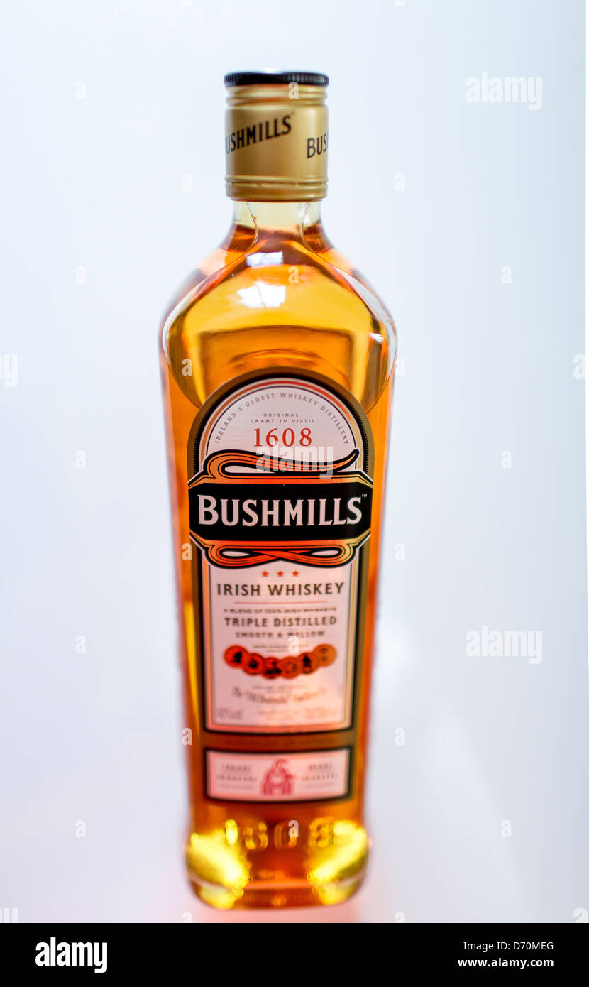Old Bushmills Whiskey Foto Stock