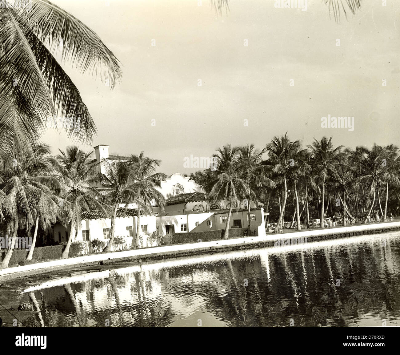 Everglades Club, Palm Beach, CA 1940 Foto Stock