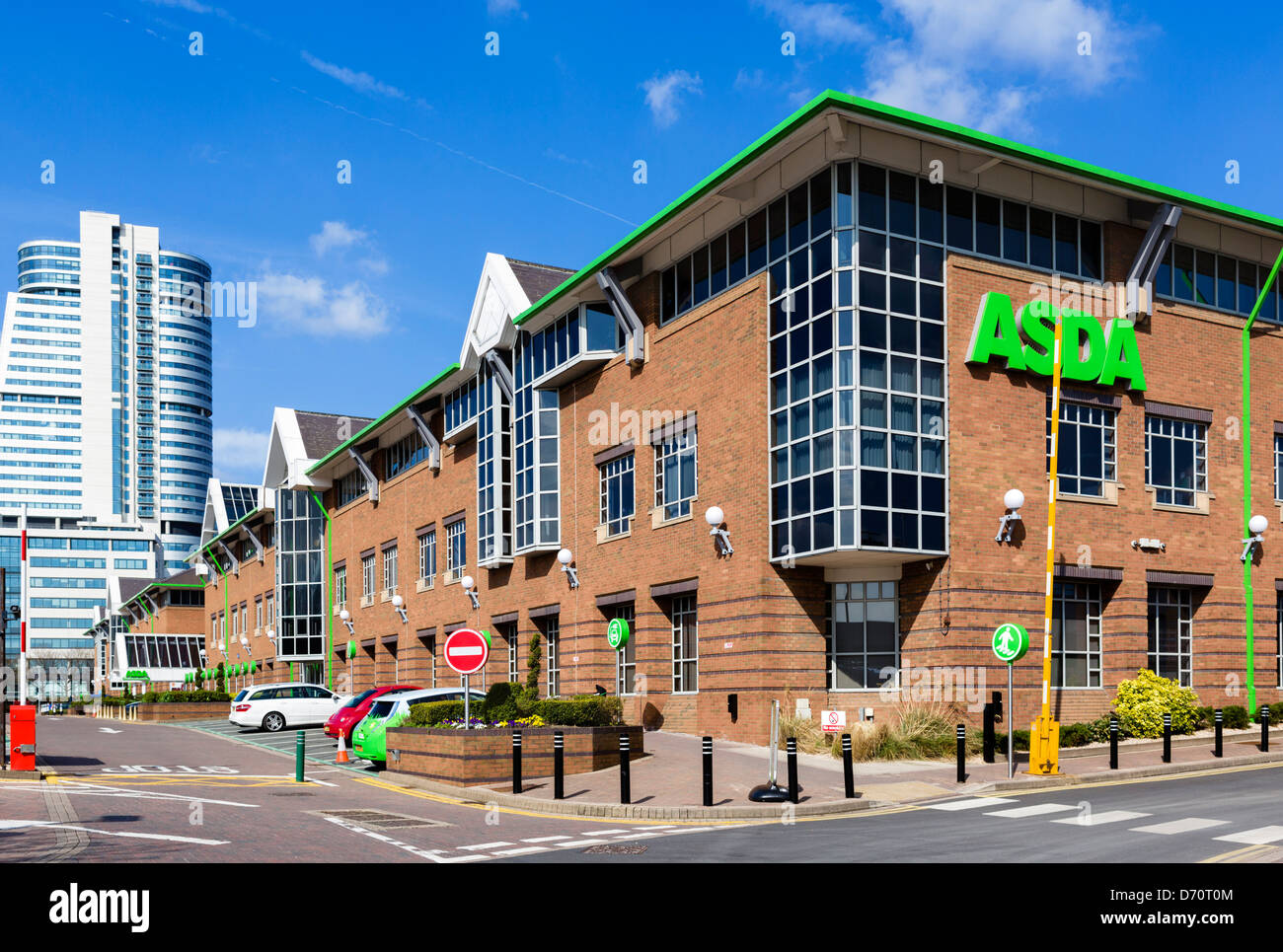 Il capo ufficio di Asda Stores Ltd, Leeds, West Yorkshire, Regno Unito Foto Stock
