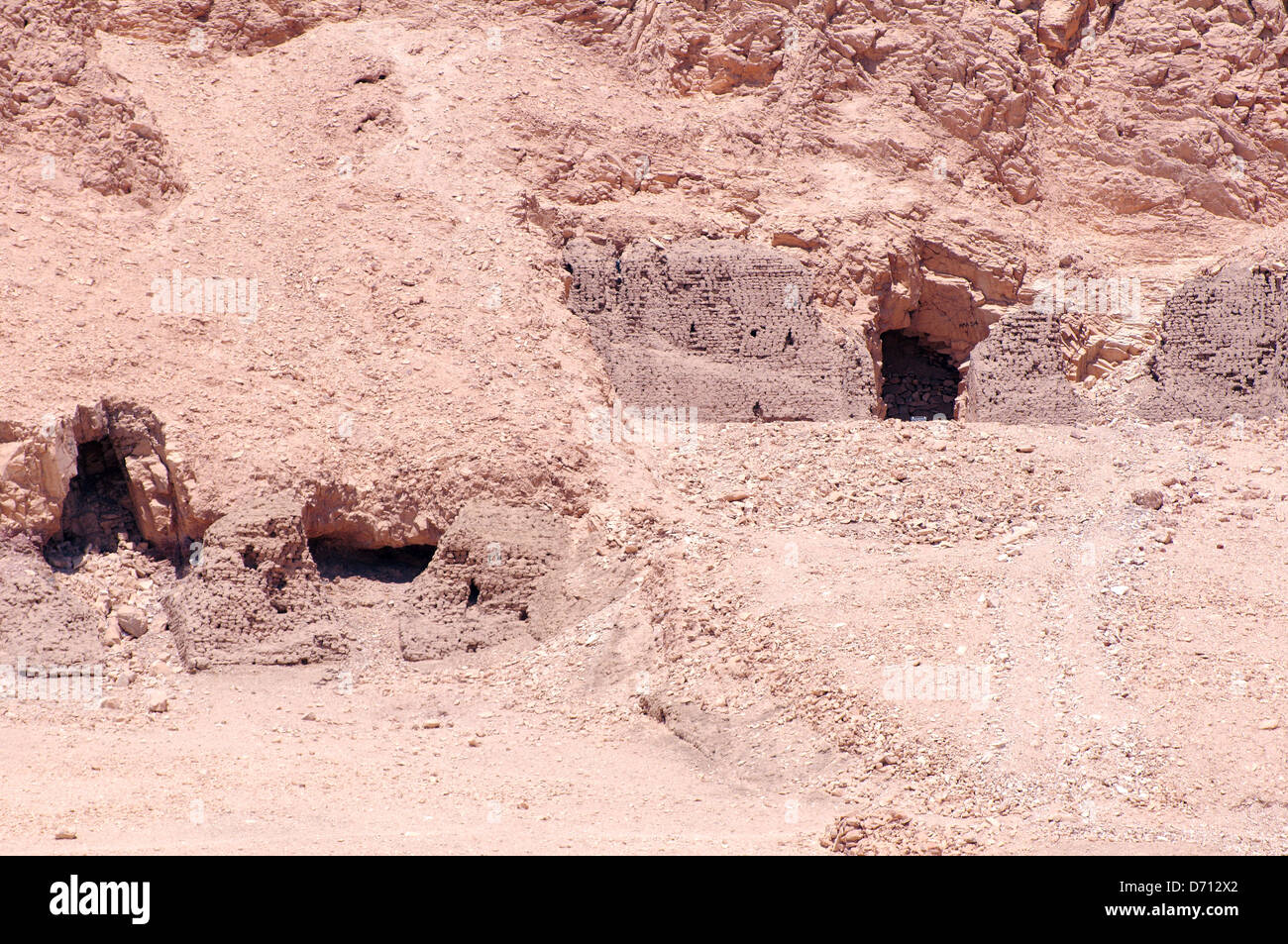 Le antiche rovine di Luxor (TEBE), Egitto, Africa Foto Stock