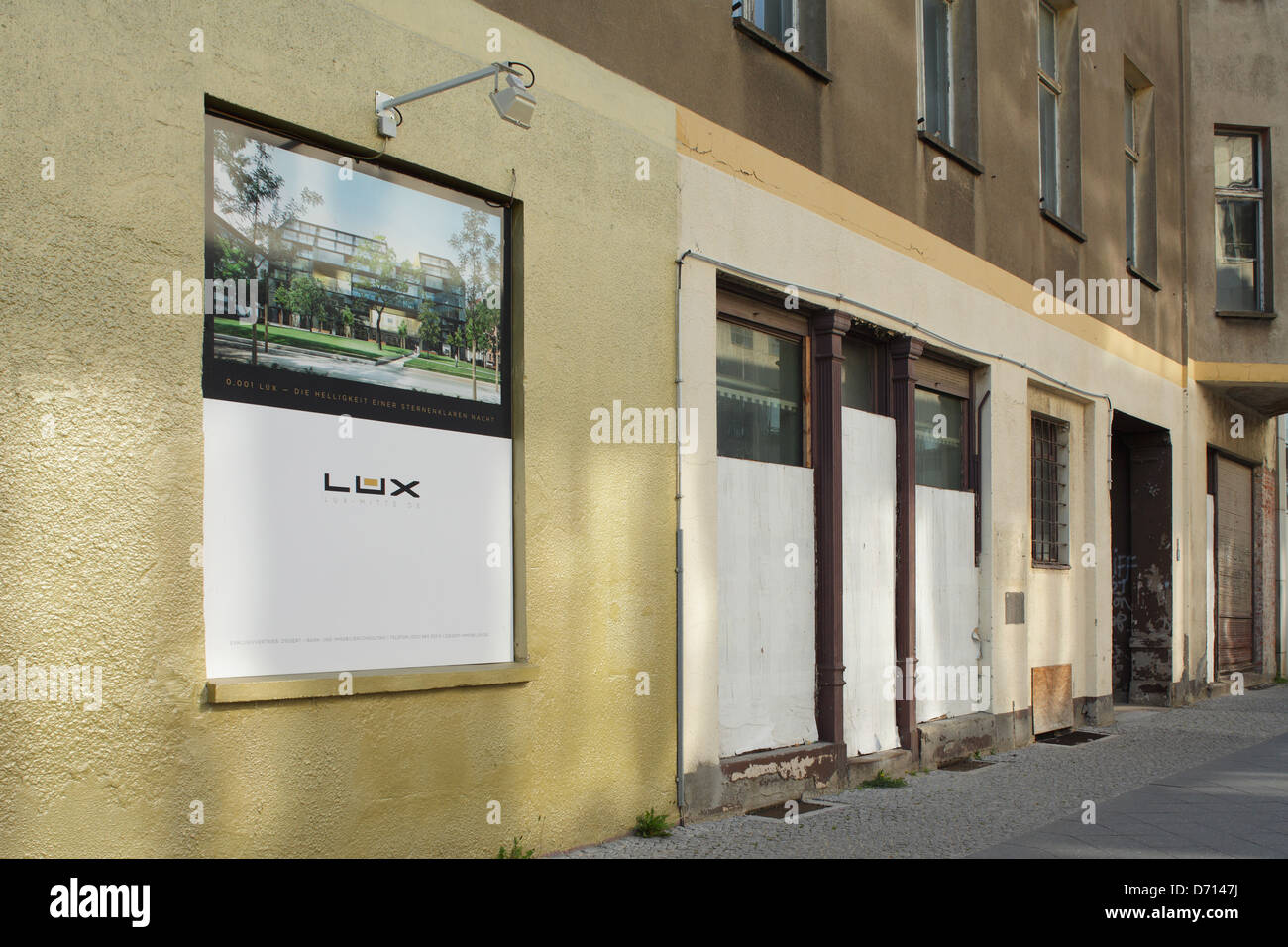 Berlino, Germania, l' Ufficio di presidenza per un nuovo lusso nel progetto di costruzione di un vecchio edificio Foto Stock