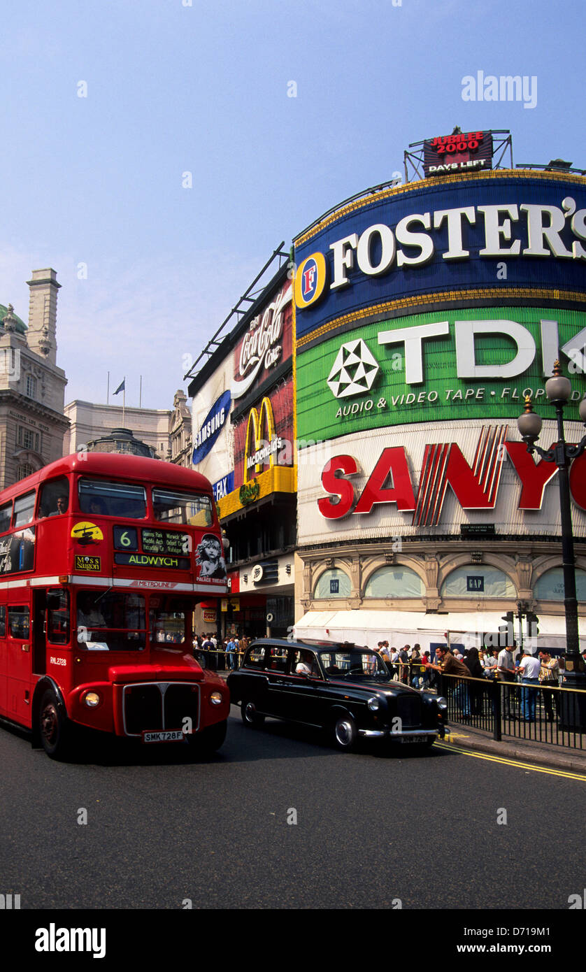 Inghilterra, Londra, Piccadilly Circus Foto Stock