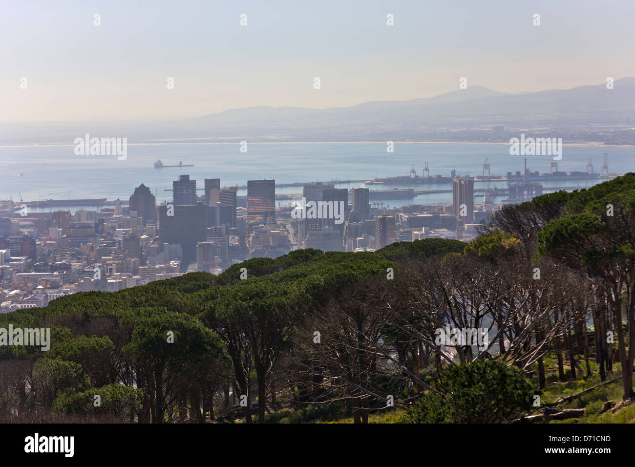 Cityscape, Cape Town, Sud Africa Foto Stock