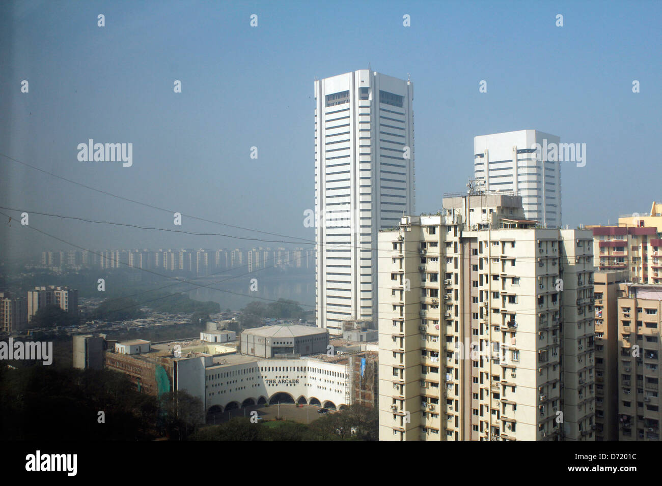 Orizzonte di Mumbai Foto Stock