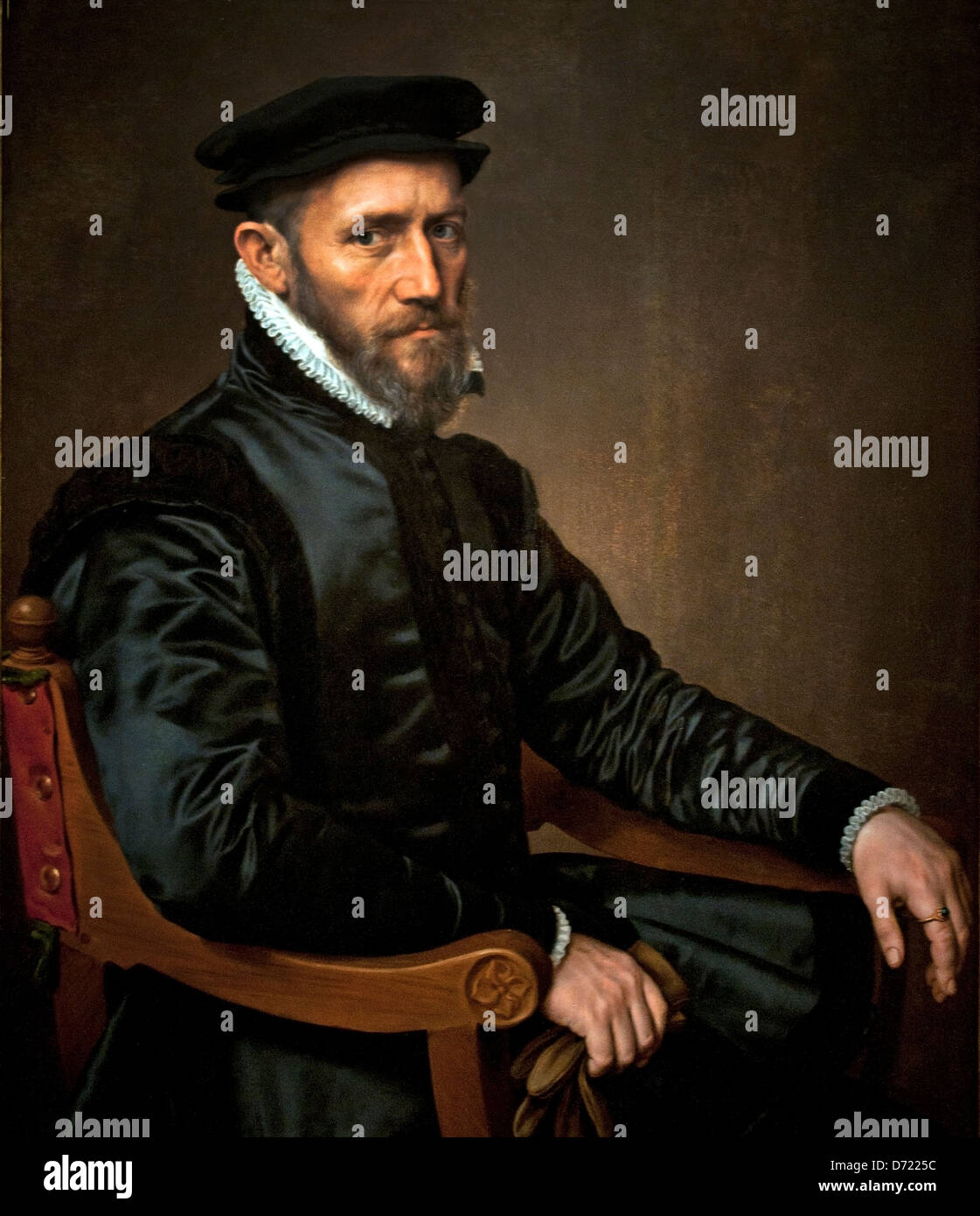 Ritratto di Thomas Gresham 1560 Anthonis Mor 1519 - 1576 belga Belgio Foto Stock