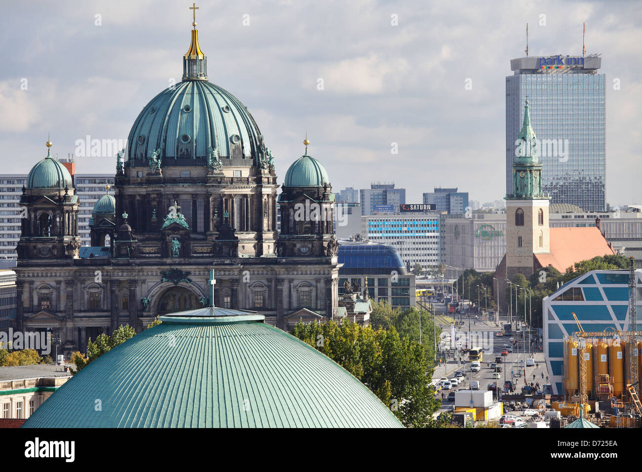 Berlino, Germania, Cattedrale di Berlino, santa Edvige la cattedrale di Foto Stock