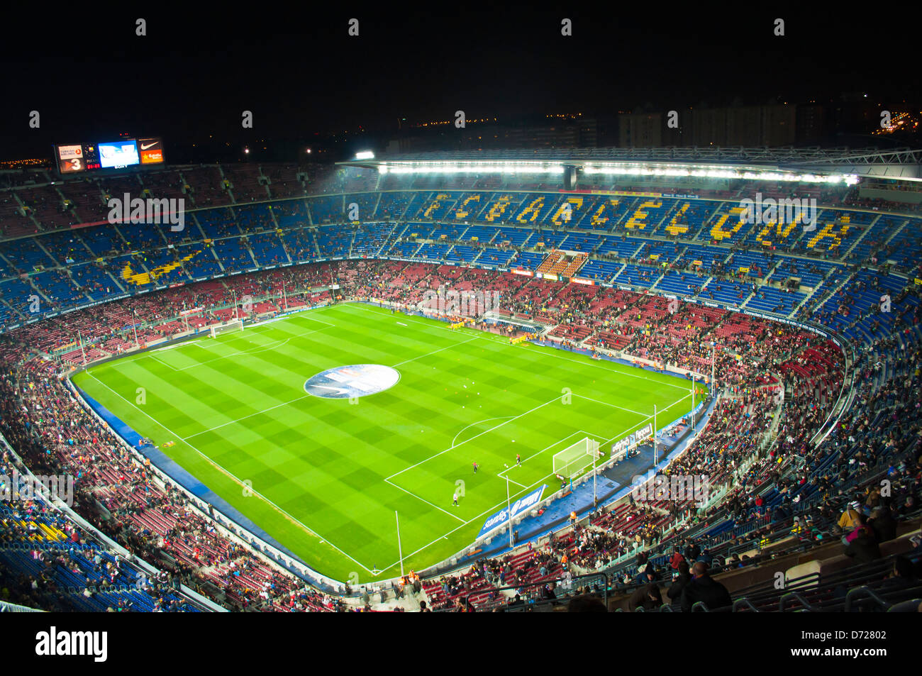 F. C. Barcelona, Camp Nou Foto Stock