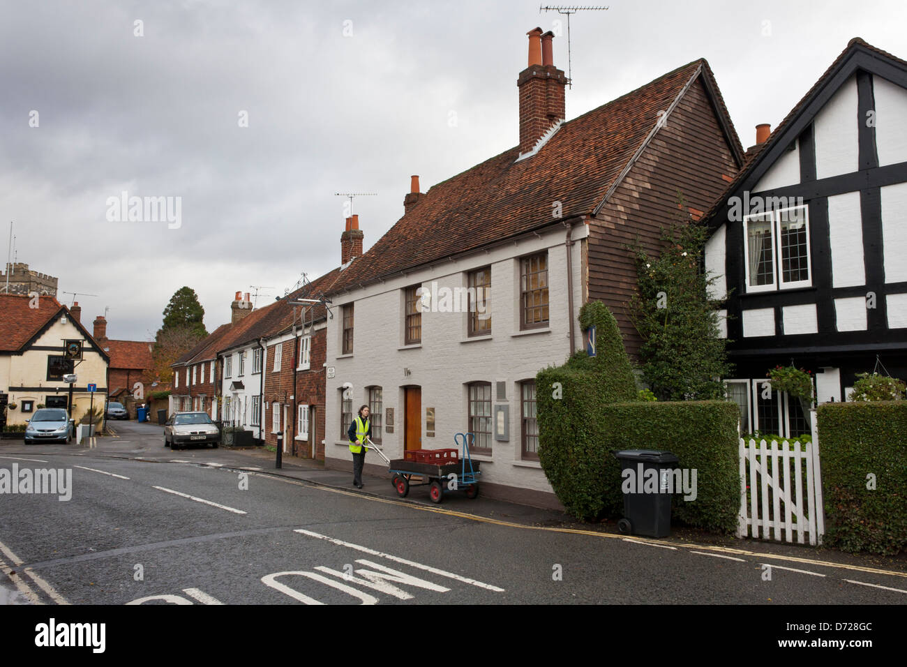 Il Fat Duck Restaurant, Bray, Berkshire, Inghilterra, GB, Regno Unito Foto Stock