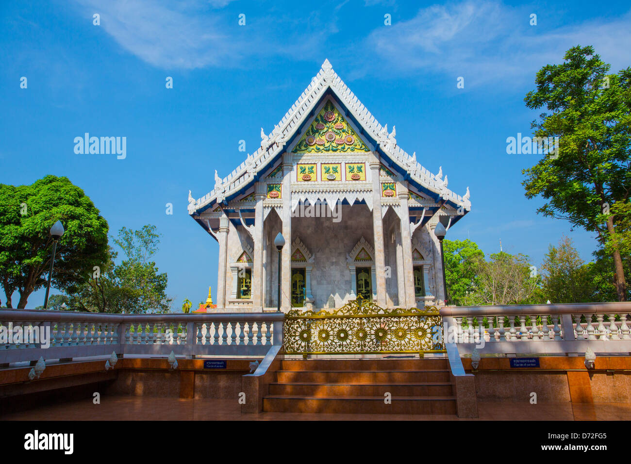 Wat pratat kwan meung a chumphon in Thailandia Foto Stock