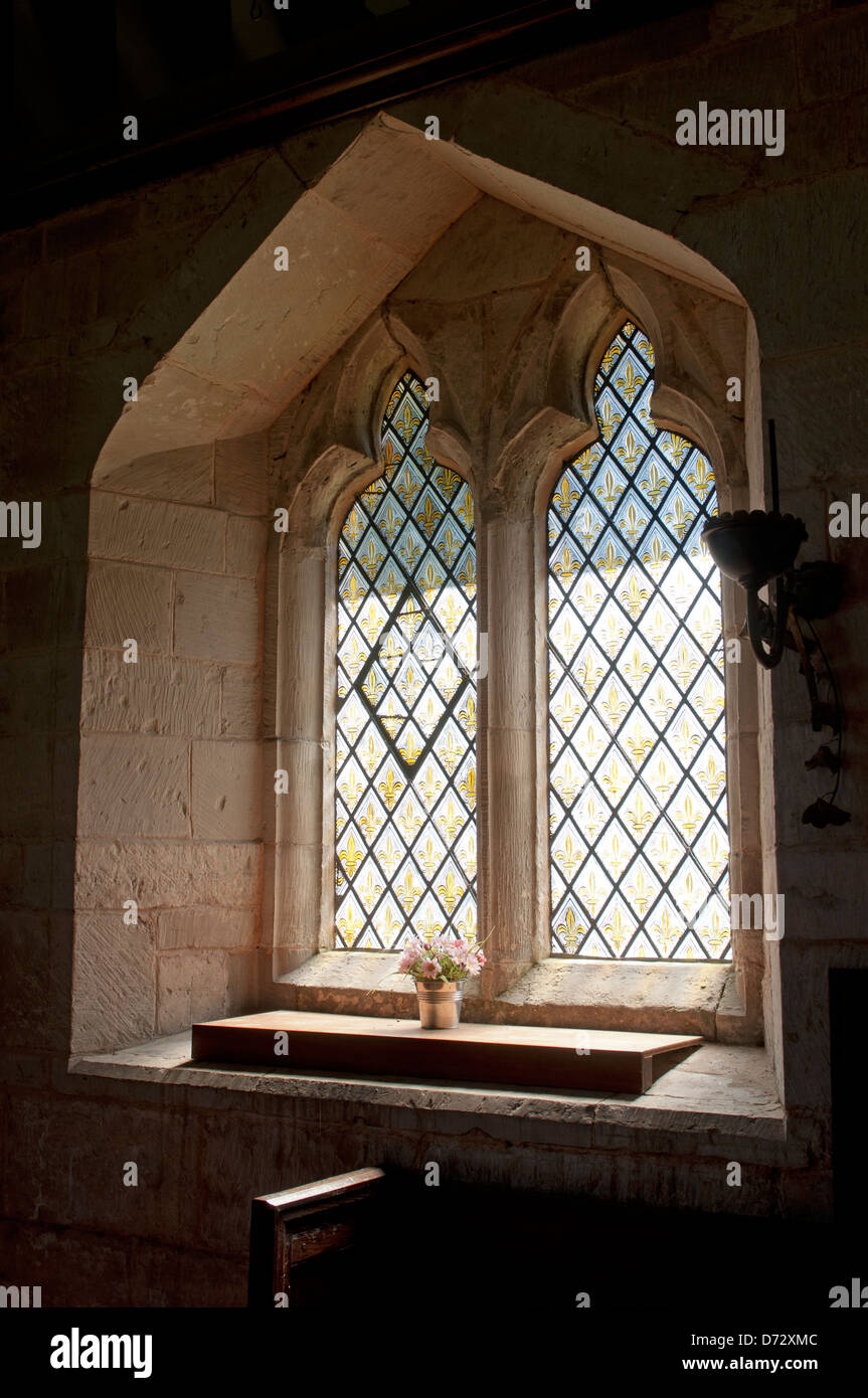 La vecchia cappella, Ullenhall, Warwickshire, Inghilterra, Regno Unito Foto Stock