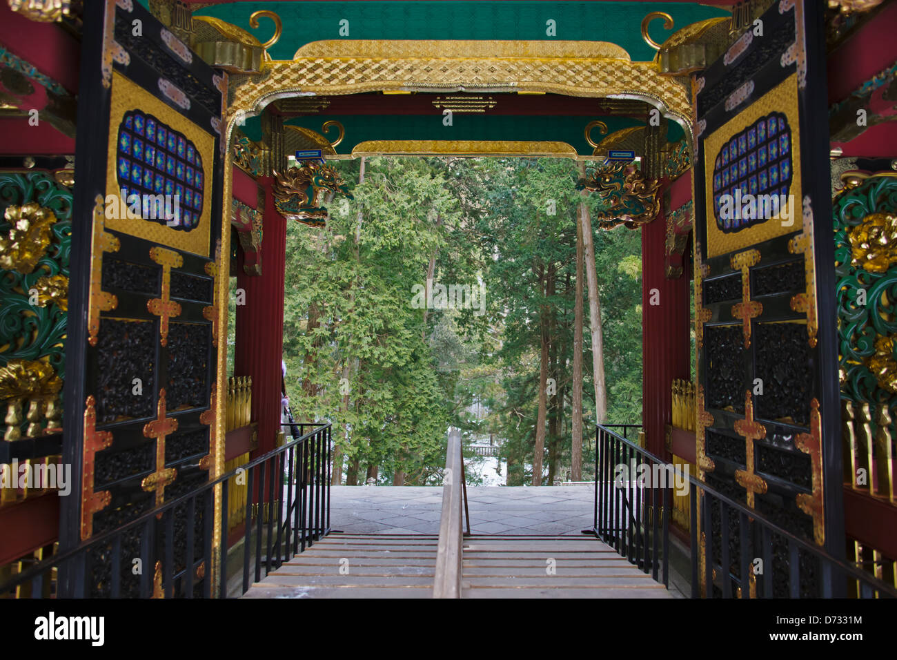 Santuario Futarasan, Nikko, Prefettura di Tochigi, Giappone, Patrimonio Mondiale dell UNESCO Foto Stock