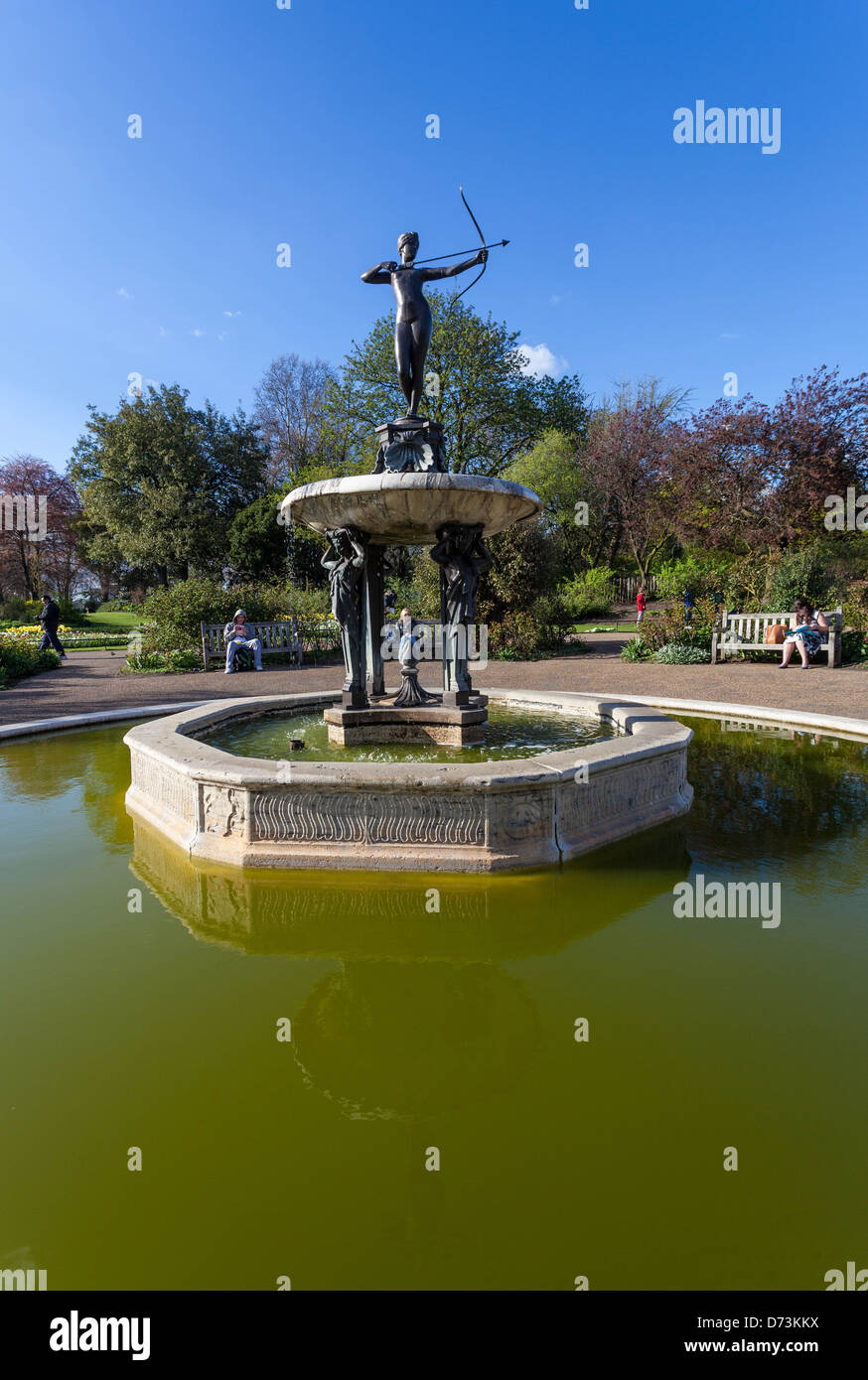 Artemis Fontana, Hyde Park, London, England, Regno Unito Foto Stock