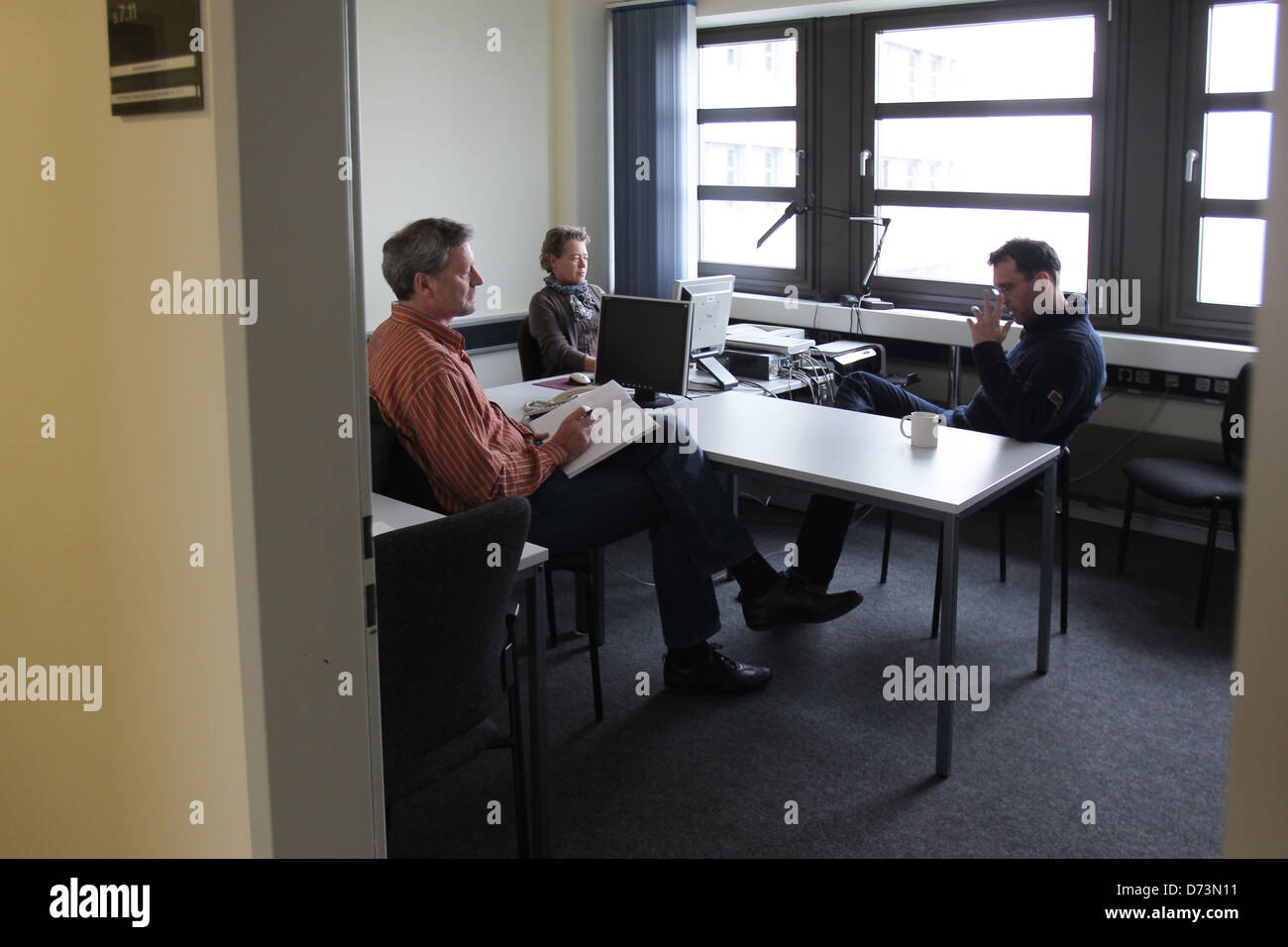 Lubecca, Germania, la vita quotidiana nella commissione di omicidio, criminale ispezione distretto K1 Foto Stock