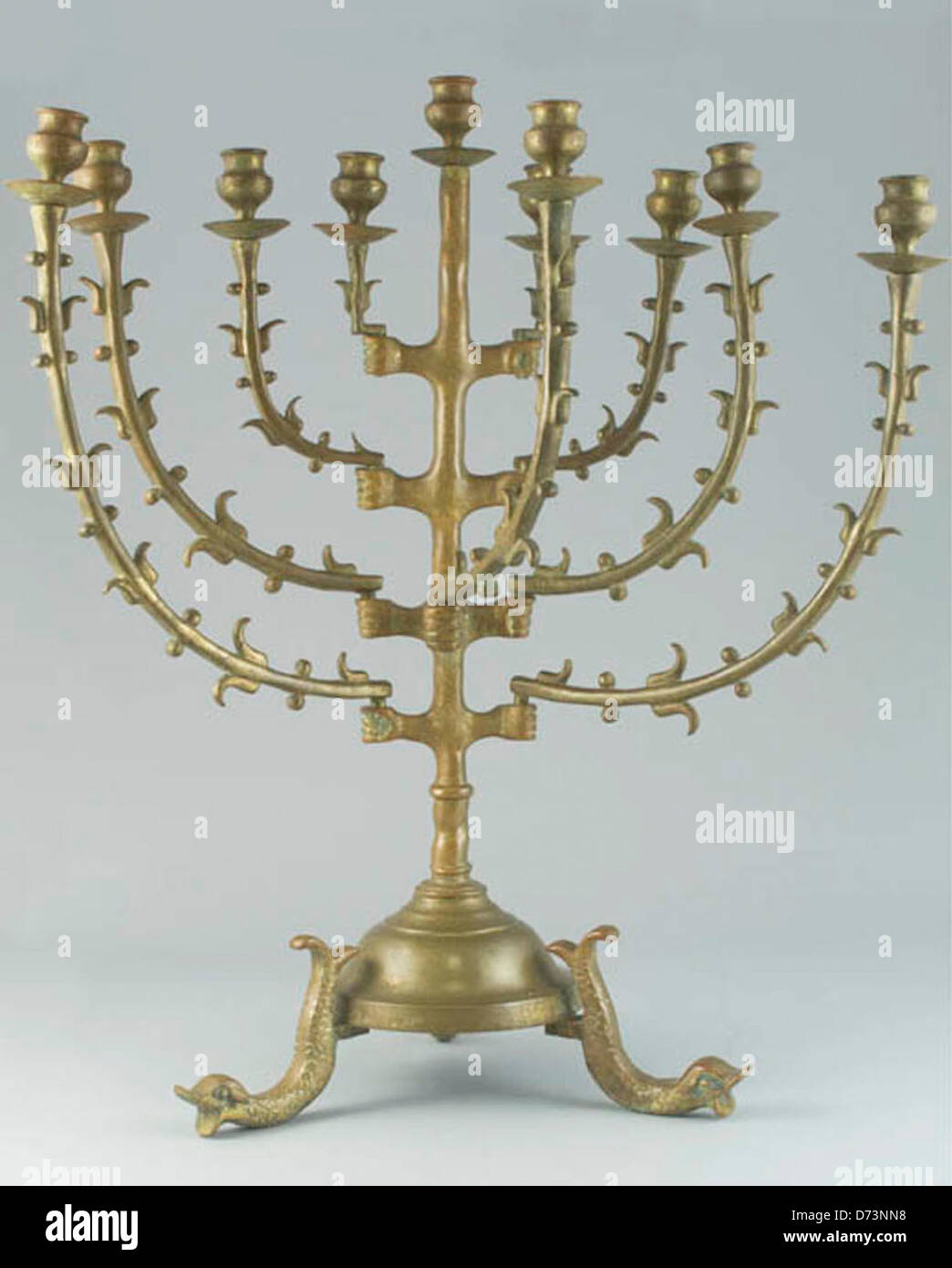 Lampada di Hanukkah Foto stock - Alamy