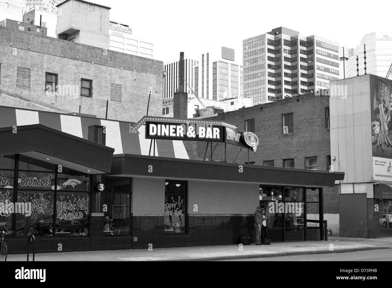 Sam's Diner Denver, Colorado, STATI UNITI D'AMERICA Foto Stock