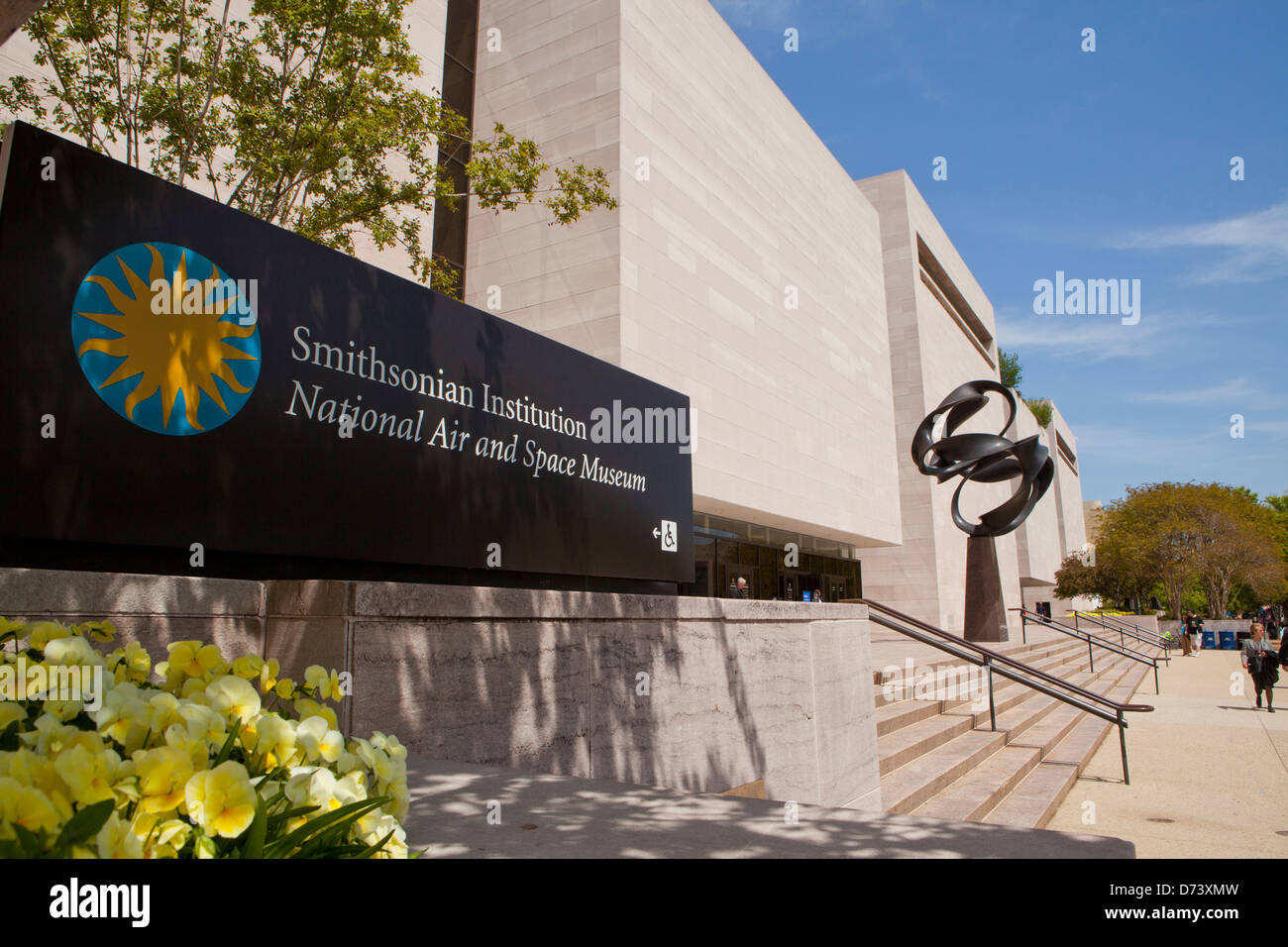 Lo Smithsonian National Air and Space Museum - Washington DC, Stati Uniti d'America Foto Stock