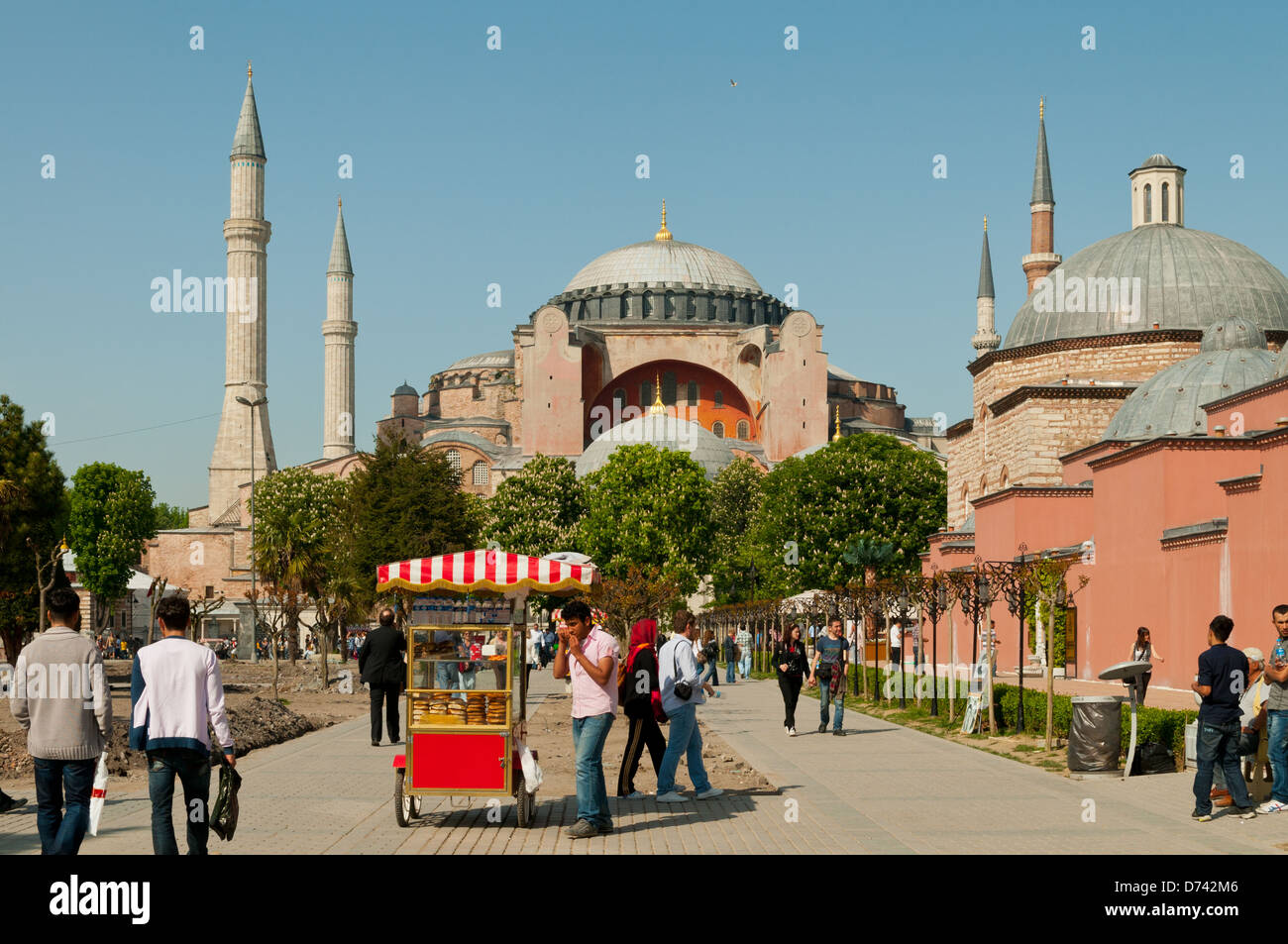 Hagia Sophia, Sultanahmet, Istanbul, Turchia Foto Stock