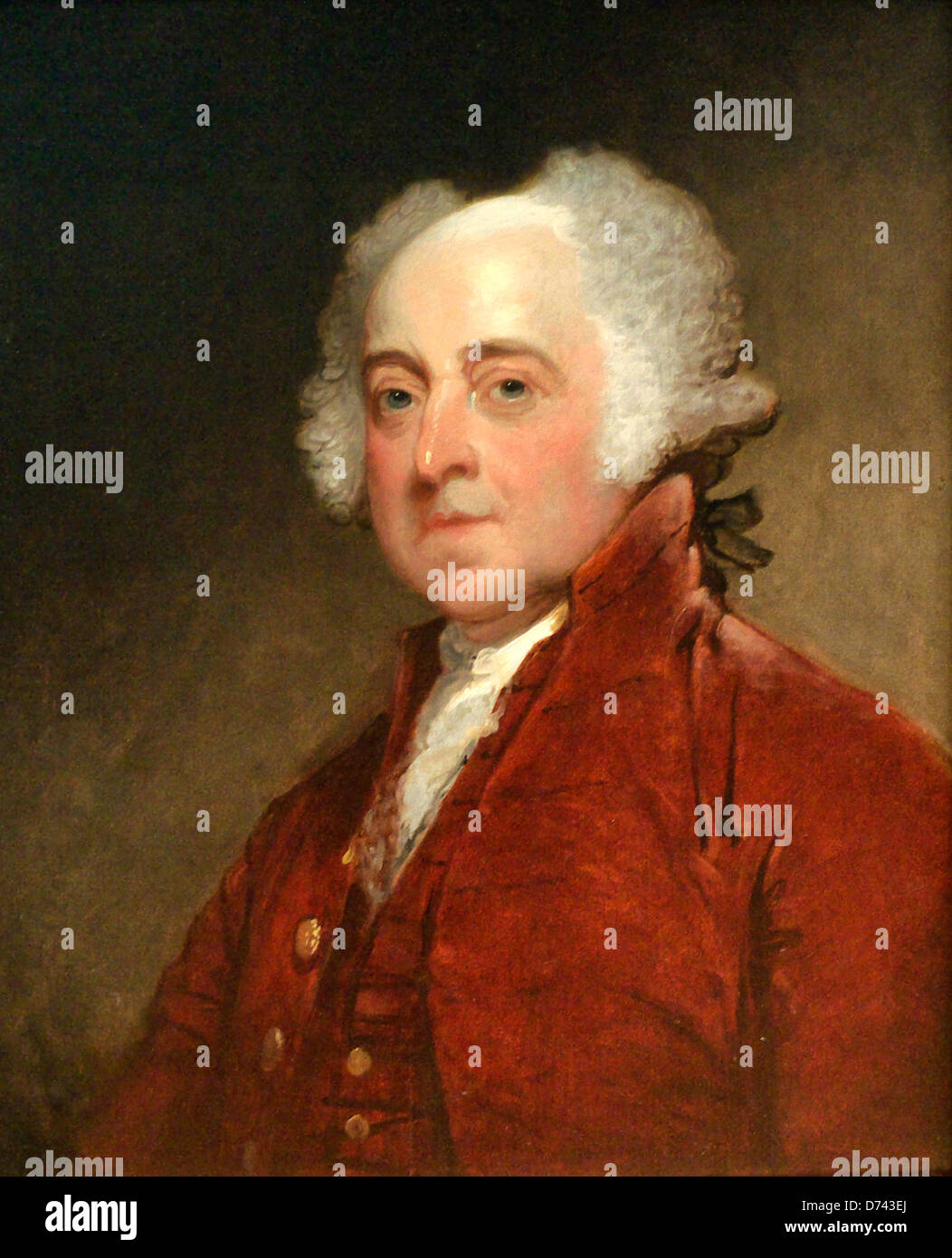 John Adams da Gilbert Stuart Foto Stock