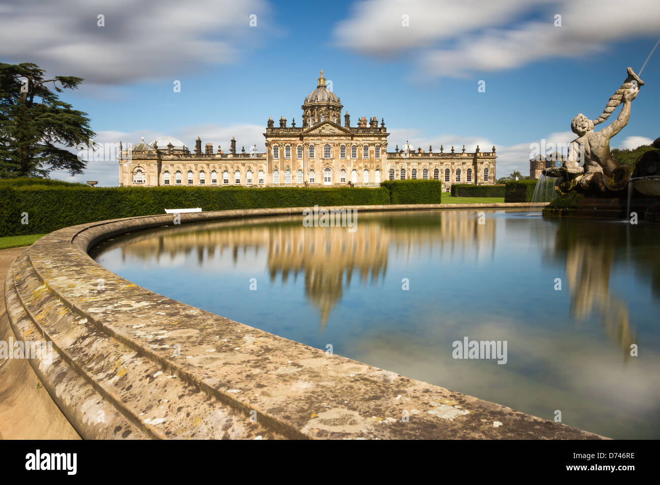 Castle Howard in North Yorkshire, Brideshead Revisited Foto Stock