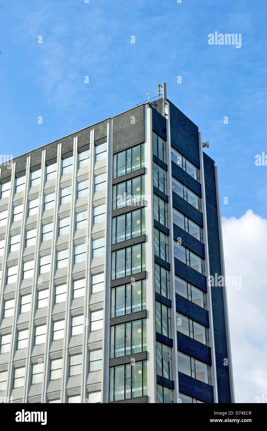 Office Block Preston city centre. Foto Stock