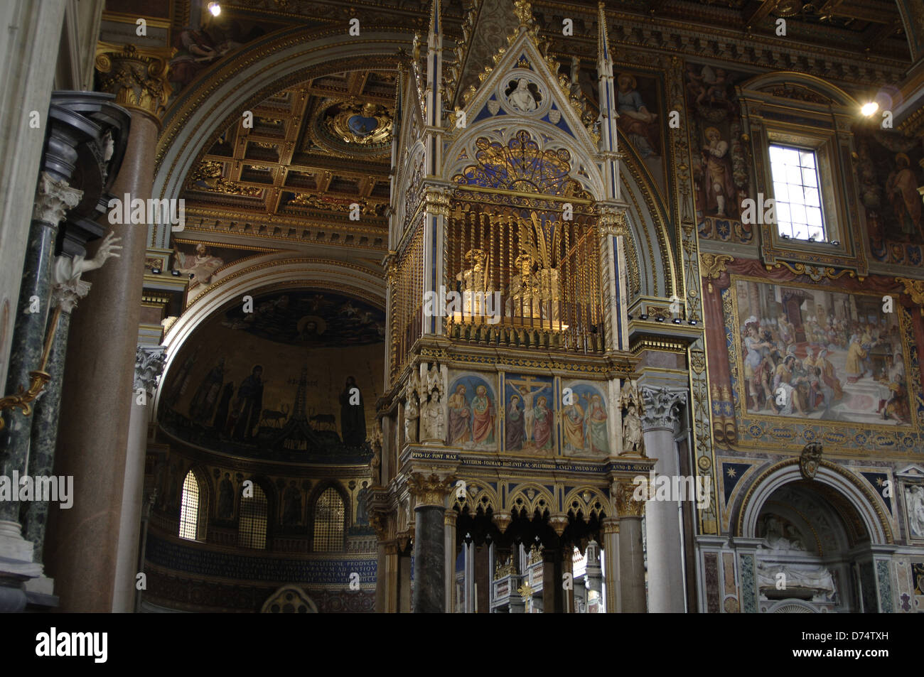 Borromini San Giovanni In Laterano Arcibasilica di San Giovanni in Laterano. Interno, ricostruita da