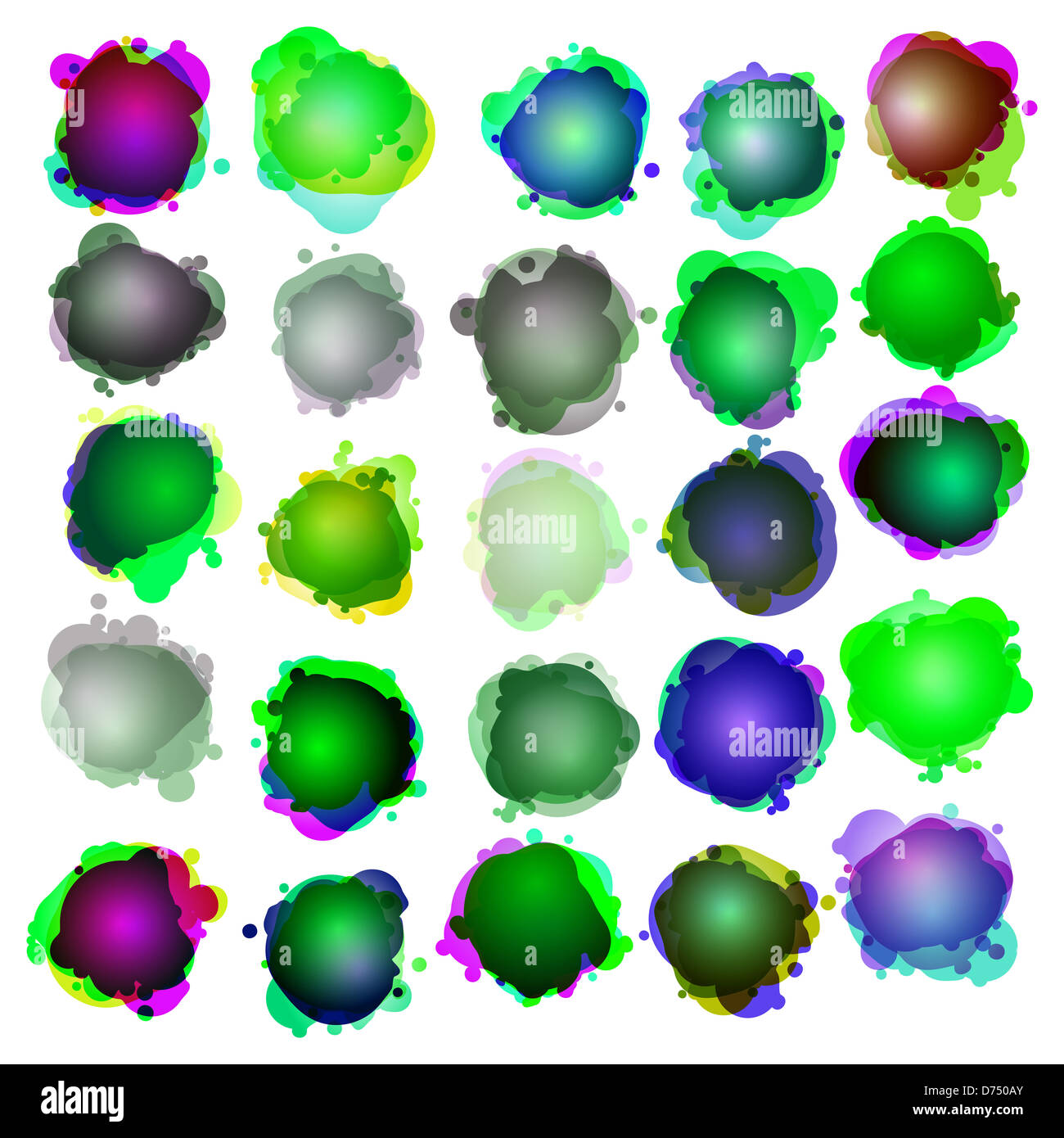 Fumetti Illustrazione originale Foto Stock