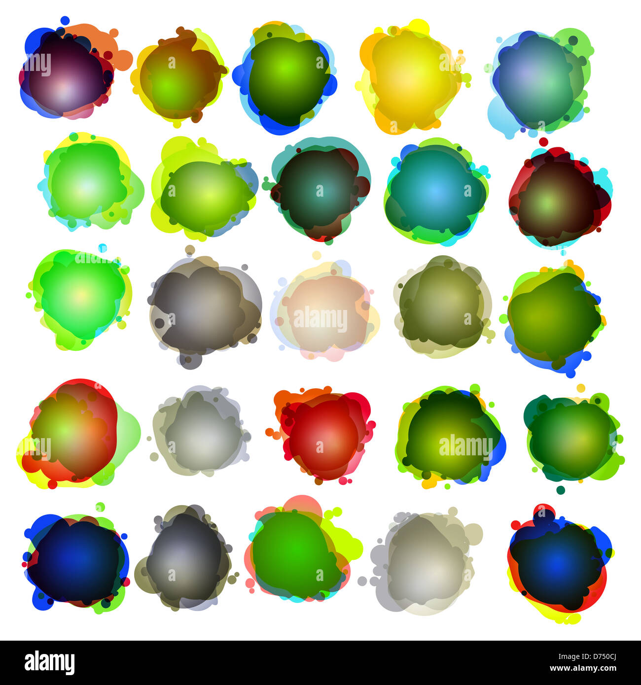 Fumetti Illustrazione originale Foto Stock