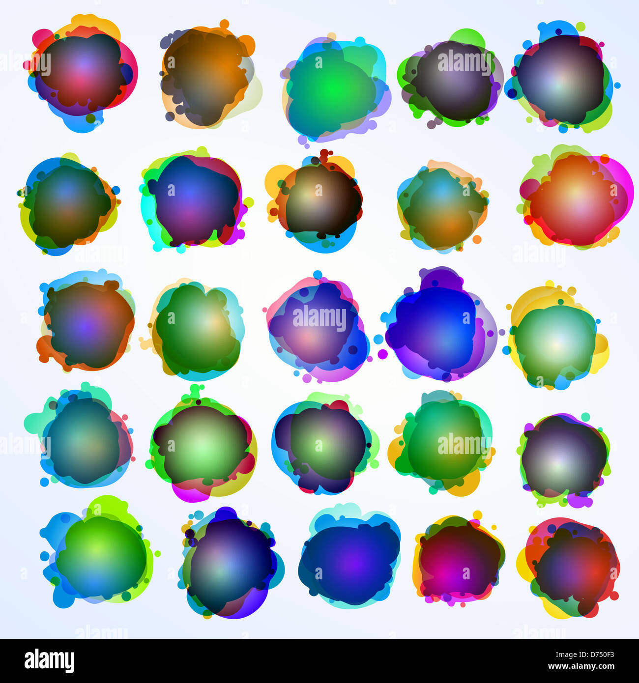 Fumetti Illustrazione originale Foto Stock