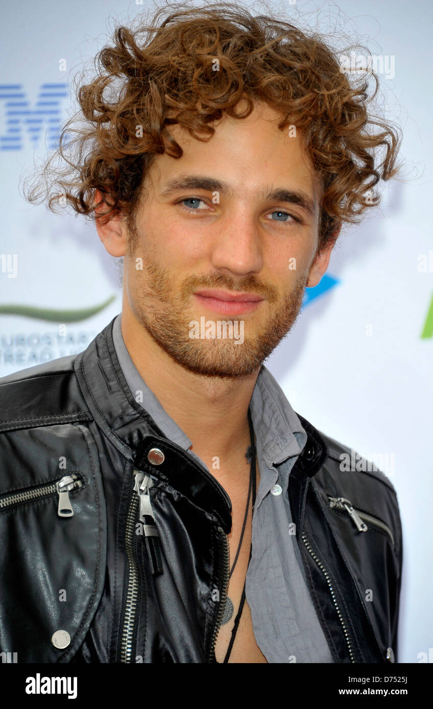 Max Rogers da Queen Vic di Regina Barbara organico Windsor lancia il 'Start' sostenibile Ristorante a comparsa a Lancaster Foto Stock