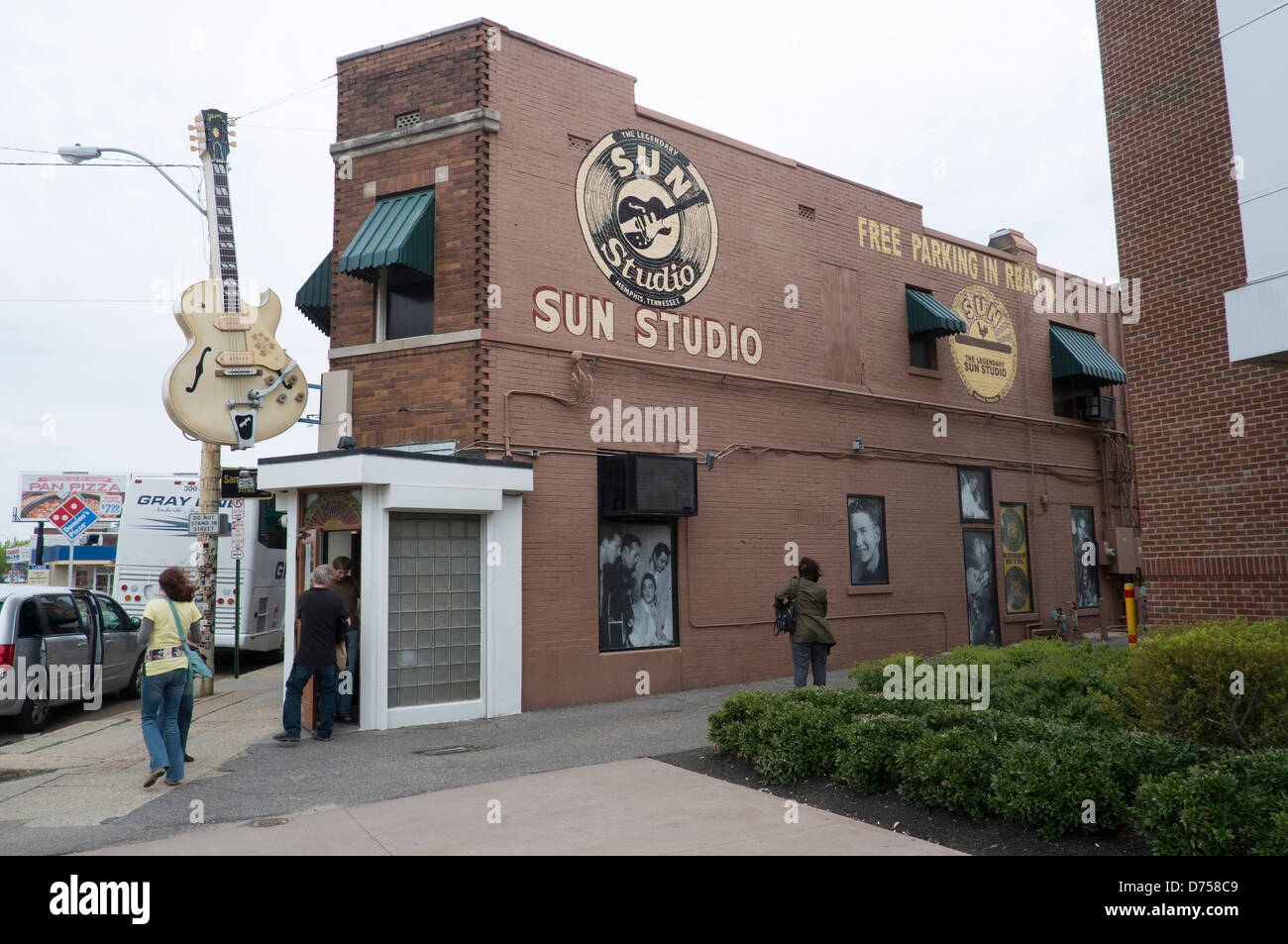 Sun Studio, Memphis, Tennessee, Stati Uniti d'America Foto Stock