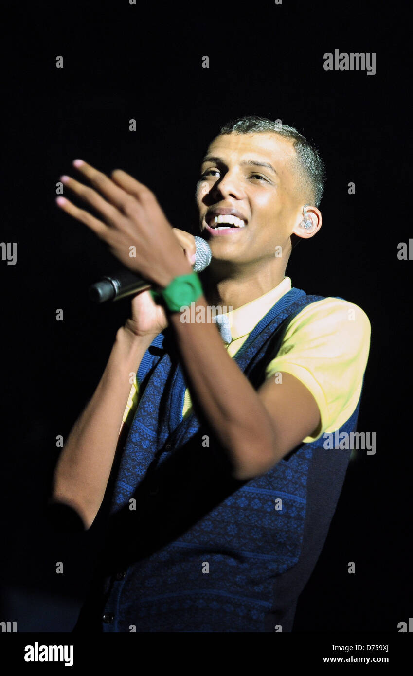 Stromae 36th Paleo Festival - Giorno 4 - Prestazioni Nyon, Svizzera - 22.07.11 Foto Stock