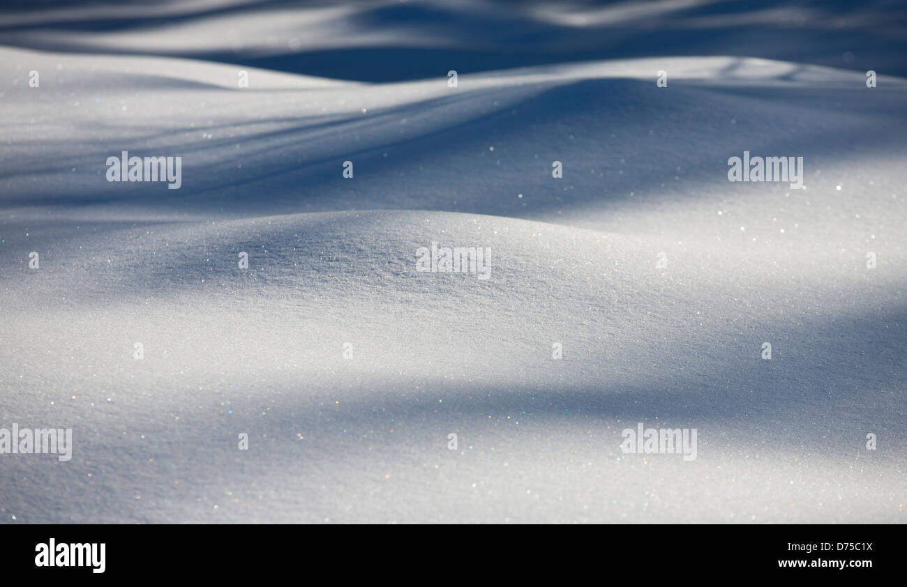 Le rive morbide a Winter , Finlandia Foto Stock