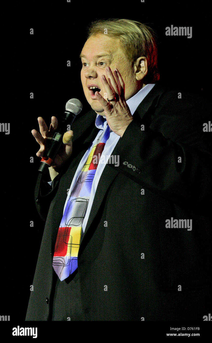 Louie Anderson effettuando in corrispondenza di Seminole Coconut Creek Casino Coconut Creek, Florida - 03.02.12 Foto Stock