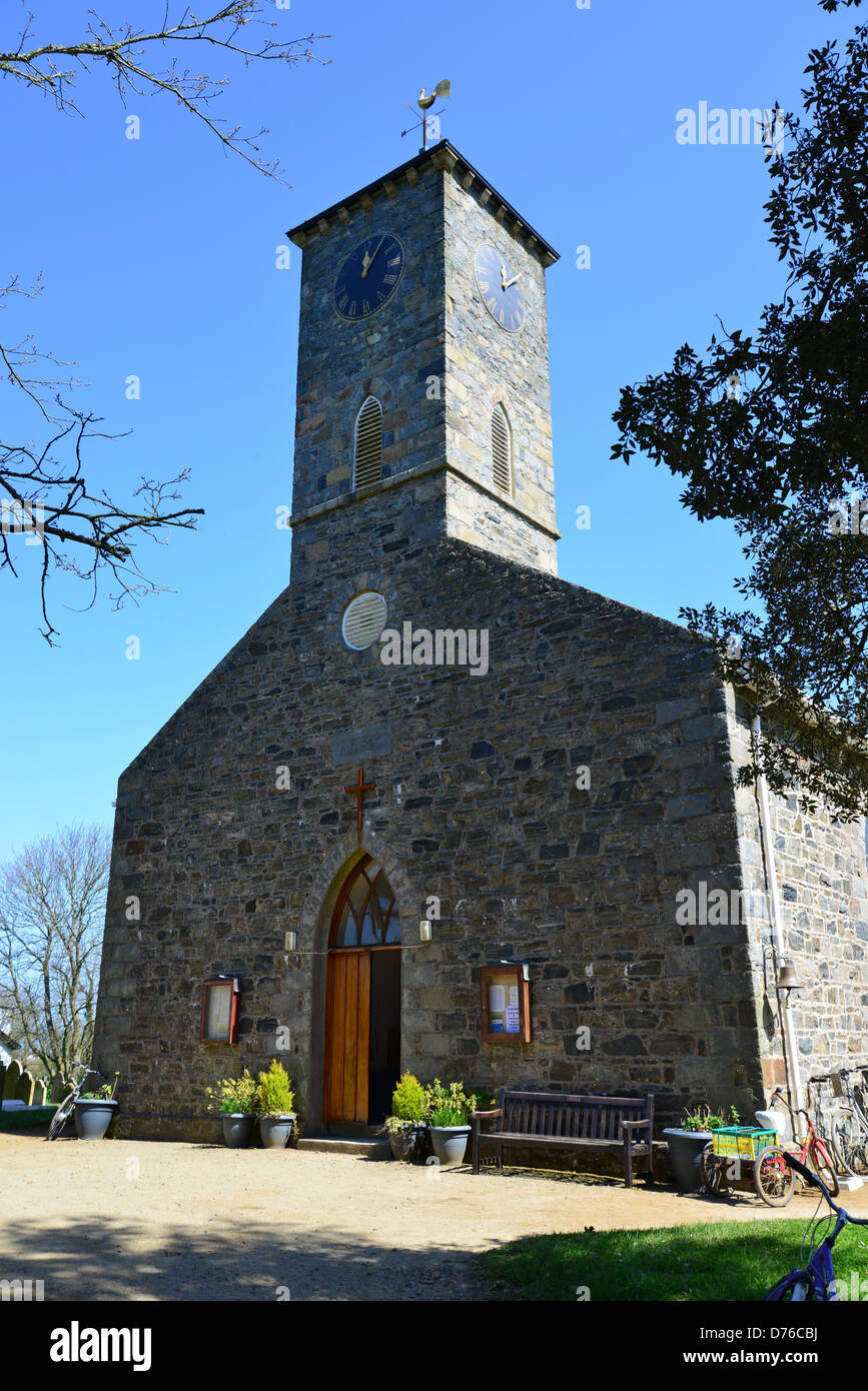 San Pietro Chiesa anglicana, maggiore Sark, Sark, il Baliato di Guernsey, Isole del Canale Foto Stock